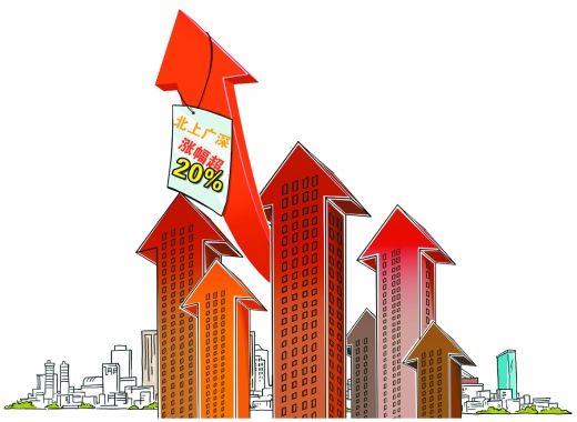 全國大中城市9月房價普漲